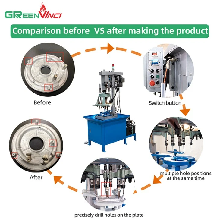 Multi-spindles Vertical Drilling Machine 2