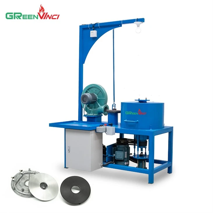 Machine à coulée centrifuge verticale ya manuel ya gare